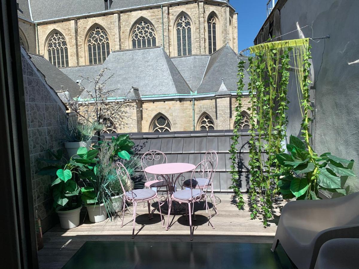 Wellness Loft With Sauna, Jacuzzi, Roof Terrace & Amazing View Lejlighed Antwerpen Eksteriør billede