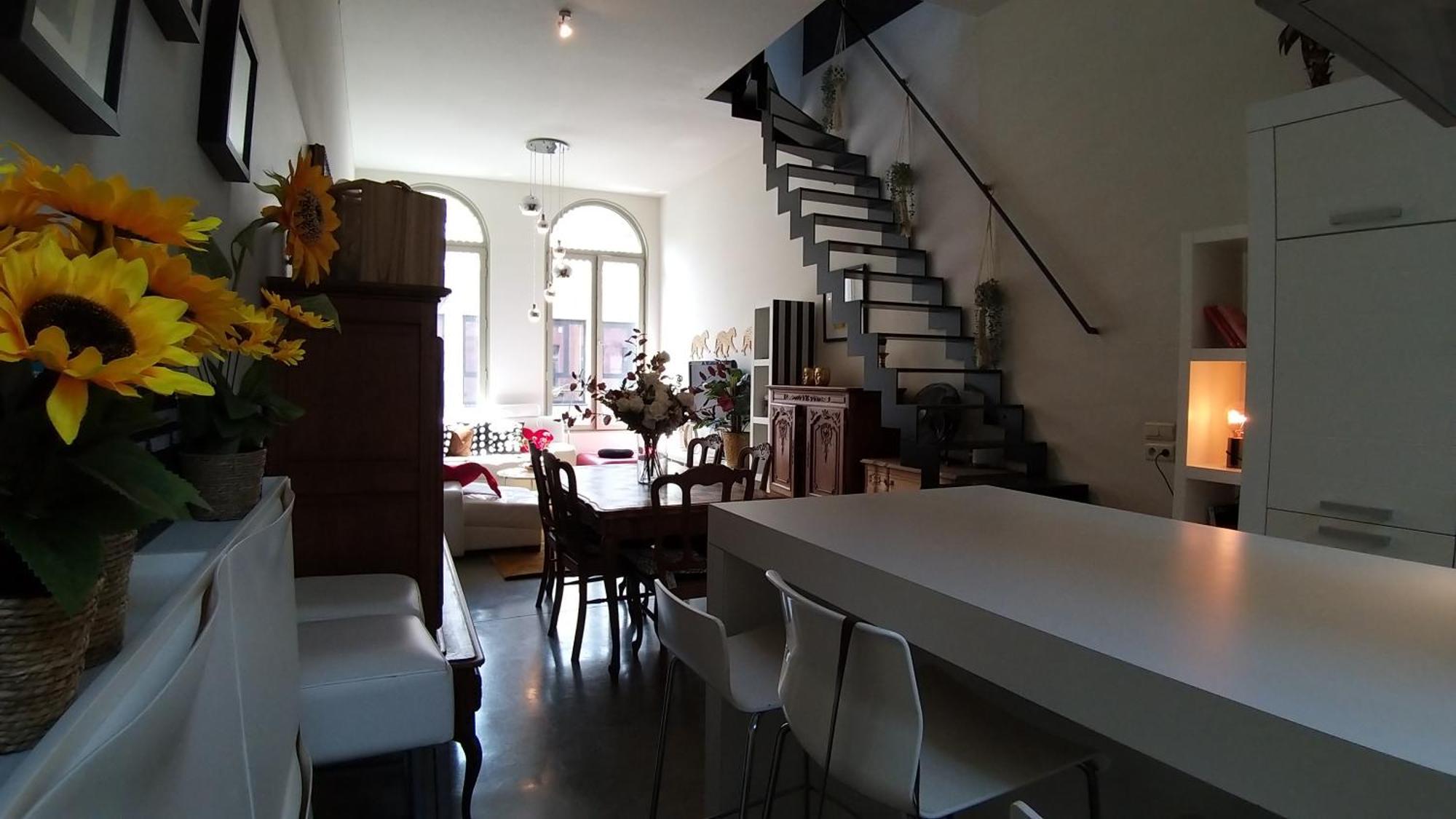 Wellness Loft With Sauna, Jacuzzi, Roof Terrace & Amazing View Lejlighed Antwerpen Eksteriør billede