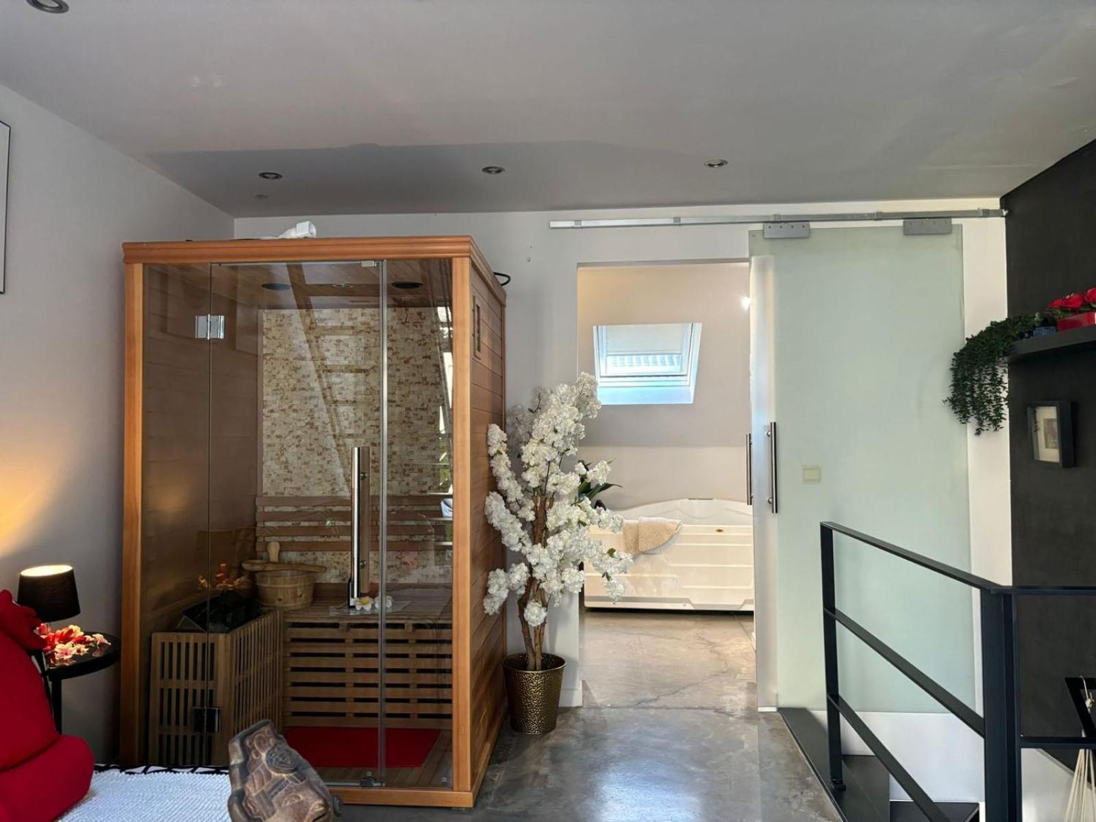 Wellness Loft With Sauna, Jacuzzi, Roof Terrace & Amazing View Lejlighed Antwerpen Eksteriør billede