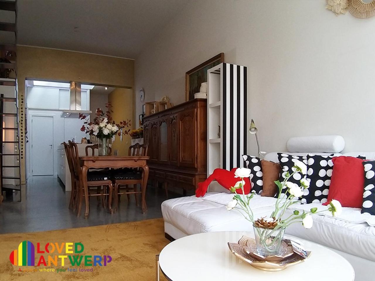 Wellness Loft With Sauna, Jacuzzi, Roof Terrace & Amazing View Lejlighed Antwerpen Eksteriør billede