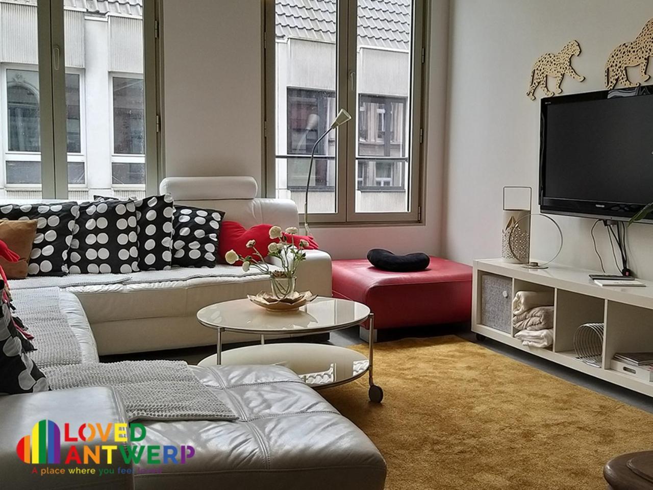 Wellness Loft With Sauna, Jacuzzi, Roof Terrace & Amazing View Lejlighed Antwerpen Eksteriør billede